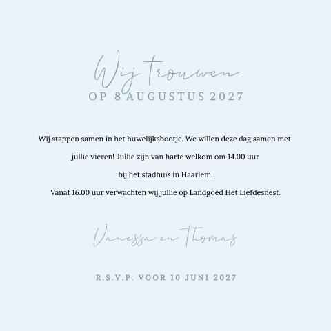 Kaart binnenkant