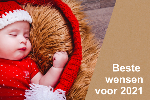 Kerstkaart met foto en kraftlook om zelf te maken
