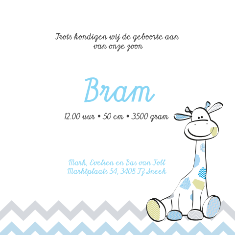 Kaart binnenkant