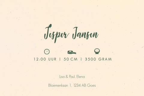 Kaart binnenkant