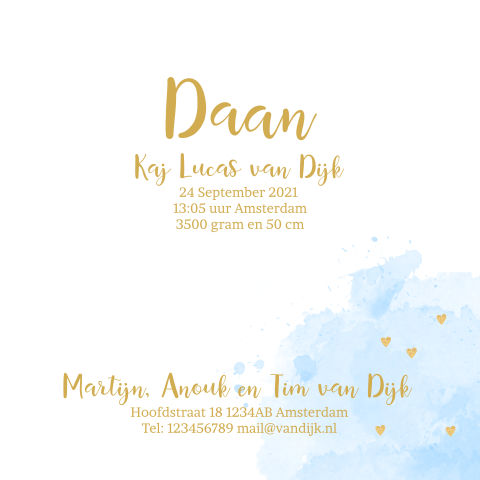 Kaart binnenkant