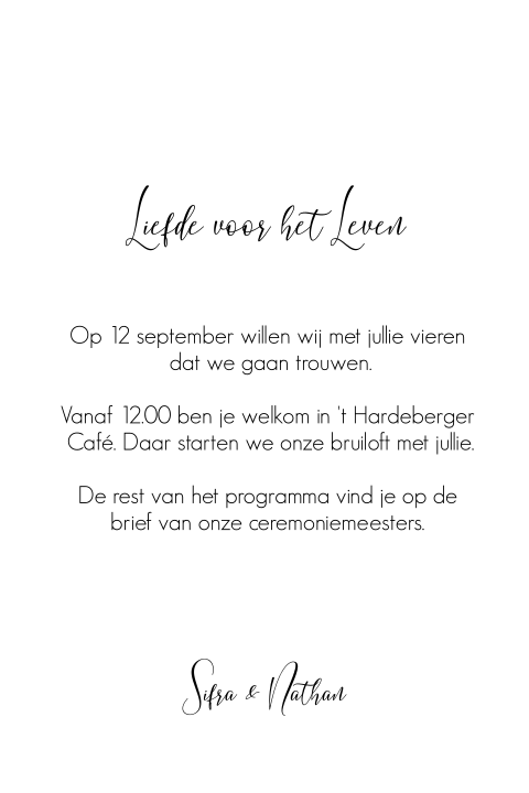 Kaart binnenkant