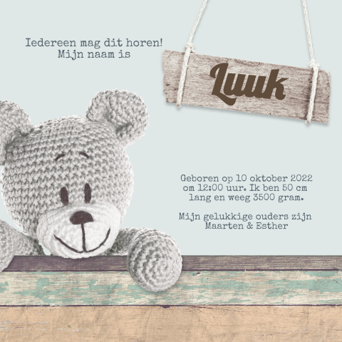 Kaart binnenkant