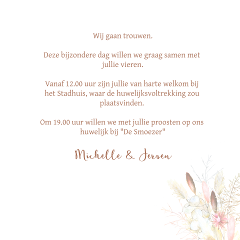Kaart binnenkant