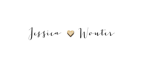 Minimalistische trouwkaart met houten hartje