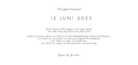 Kaart binnenkant