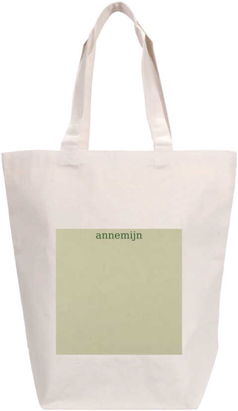 Katoenen Tasje minimalistische naam