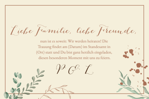 Karteninnenseite