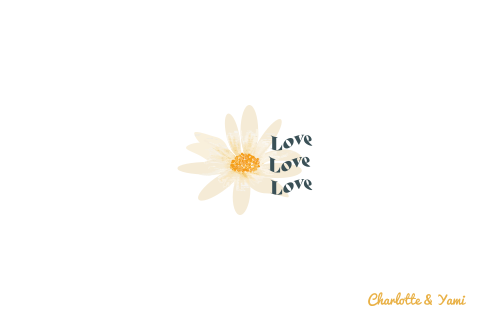 Vintage Einladungskarte zur Hochzeit mit Margeriten und Handlettering