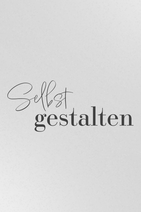 Postkarte aus Transparentpapier im Hochformat für die Selbstgestaltung