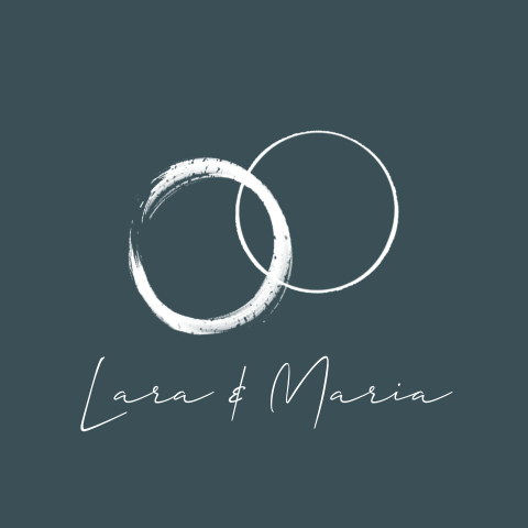 Quadratische Hochzeitskarte mit Pinselstrich Ring in dunkelblau