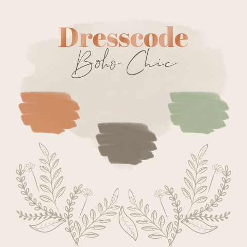 Veredeltes Einlegeblatt zur Hochzeitseinladung mit floralen Elementen