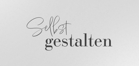 Panoramakarte aus Transparentpapier im Querformat zur Selbstgestaltung