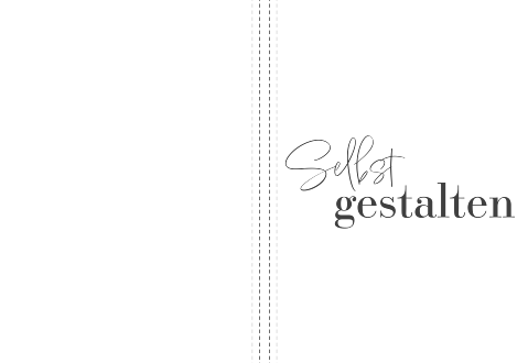 Gästebuch zur Hochzeit im Hochformat für die eigene Kreation