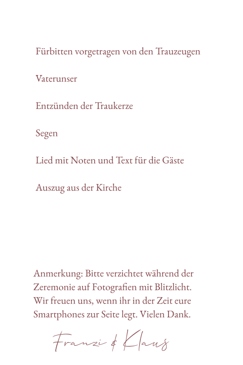 Karteninnenseite