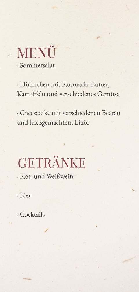 Karteninnenseite