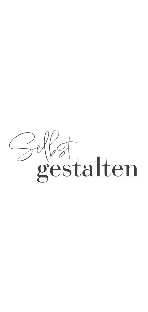 Klappkarte im Hochformat für das eigene Design