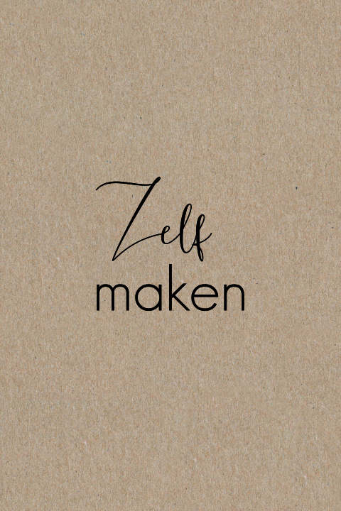 Trouwkaart - dubbelgevouwen staand kraft