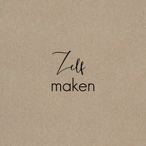 Dubbelgevouwen vierkante kraft trouwkaart