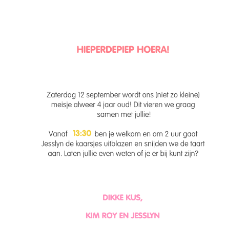 Kaart binnenkant