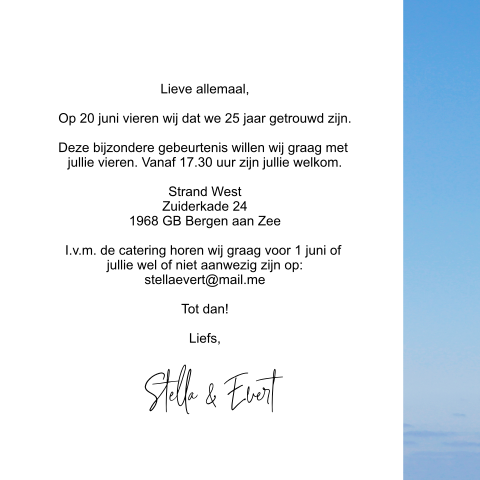 Kaart binnenkant