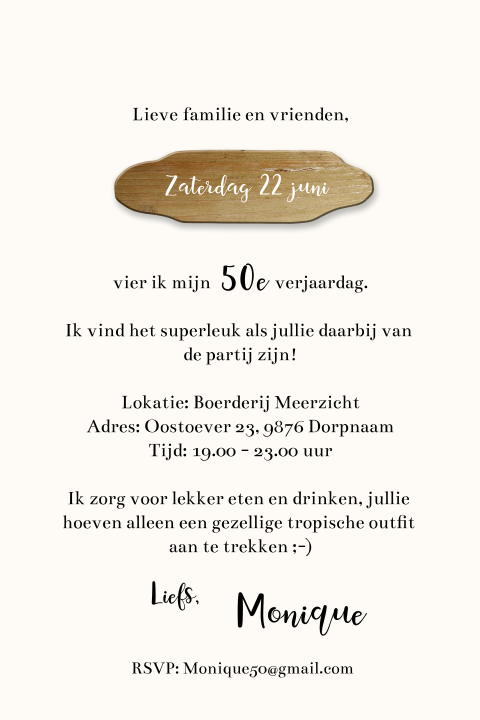 Kaart binnenkant