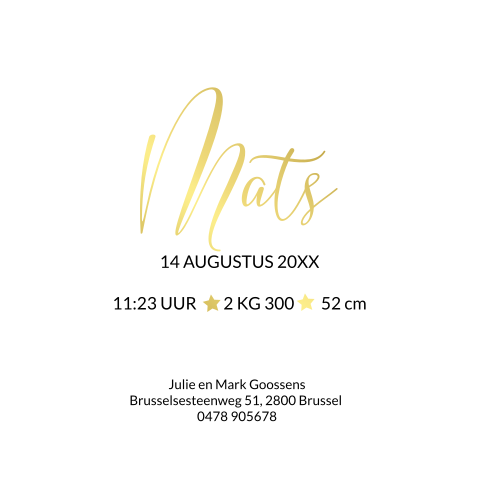 Kaart binnenkant