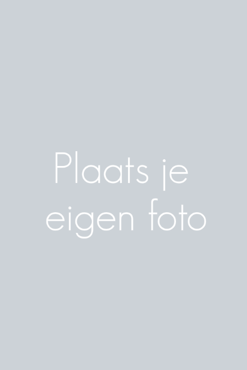 Kerstkaart met ruimte voor grote foto - staand dubbel