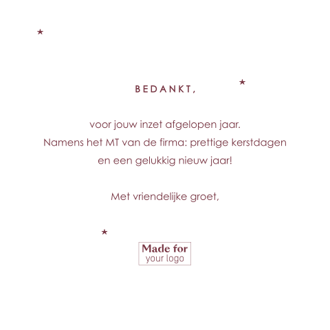 Kaart binnenkant