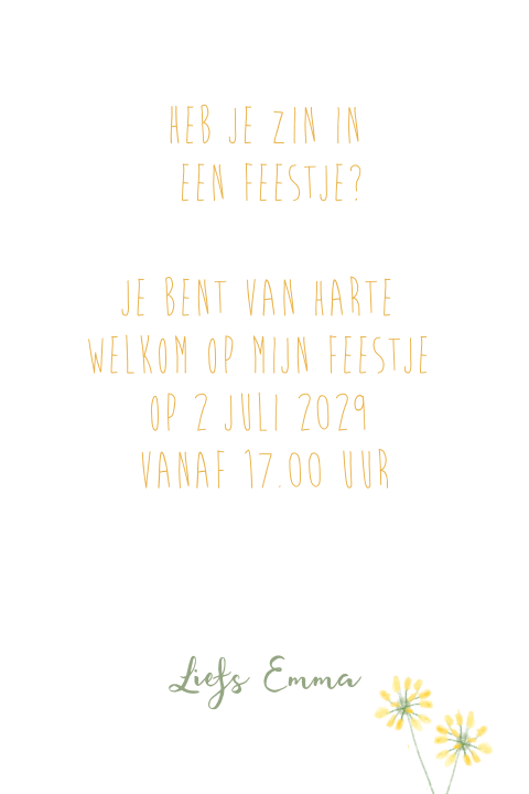 Kaart binnenkant