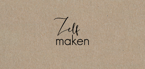 Zelf trouwkaart in kraft ontwerpen - enkel panorama