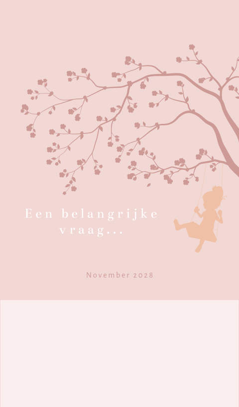 Roze chocoladereep wikkel met bloesemtakken