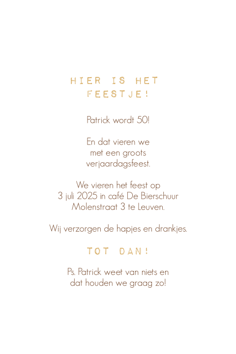 Kaart binnenkant