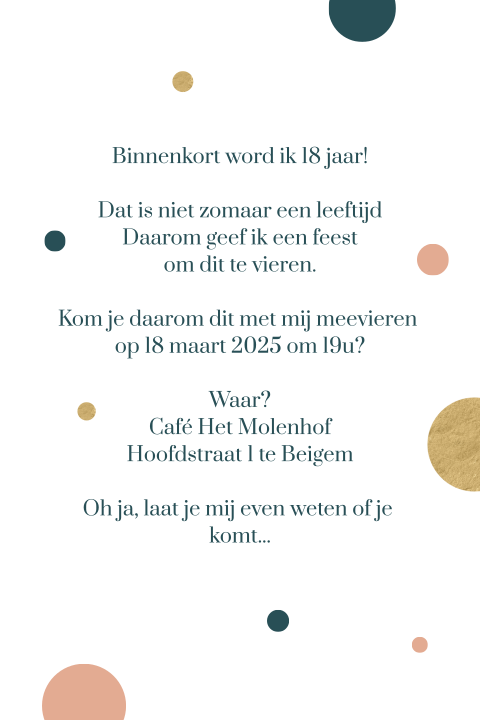 Kaart binnenkant