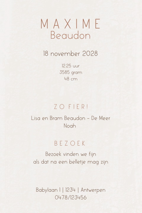Kaart binnenkant