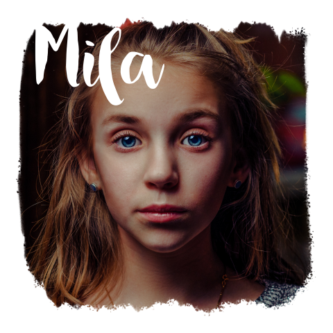 Communiekaart met foto in kader