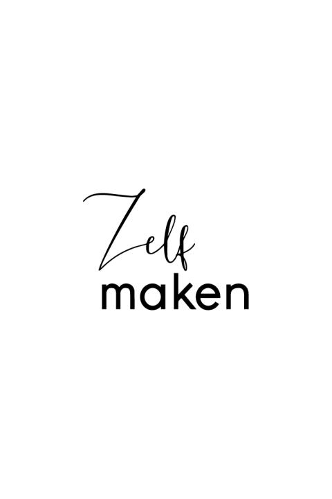 Geboortekaartje in ovale vorm zelf ontwerp