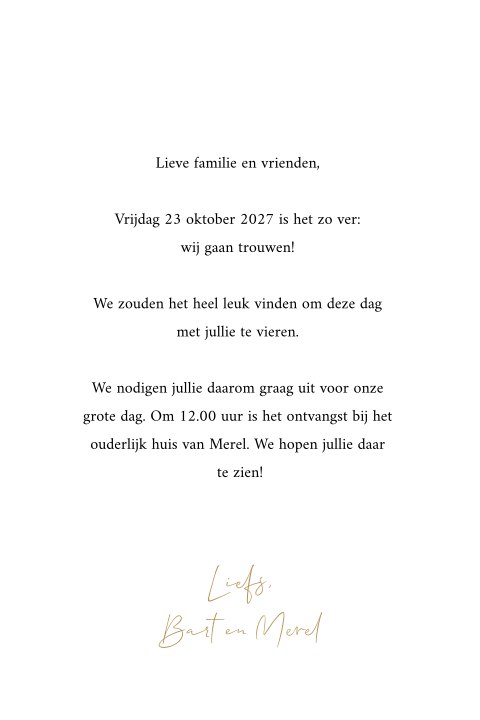 Kaart binnenkant