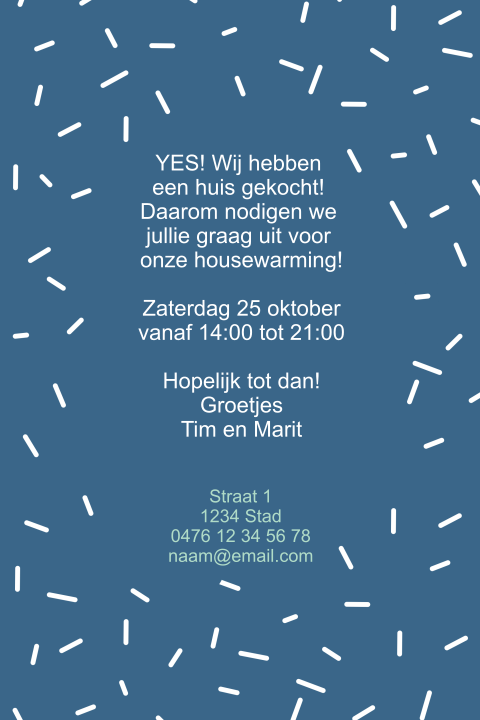 Kaart binnenkant