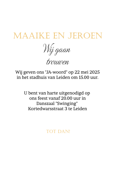 Kaart binnenkant