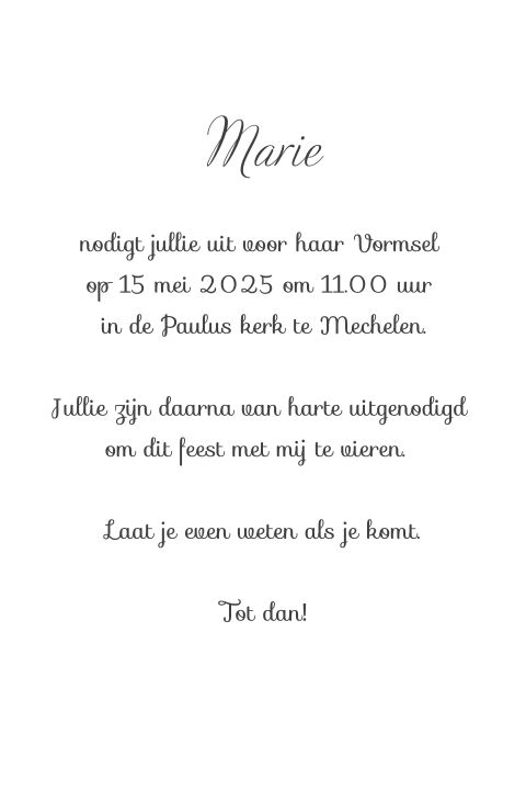 Kaart binnenkant