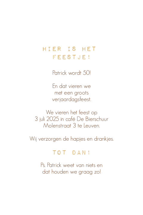 Kaart binnenkant