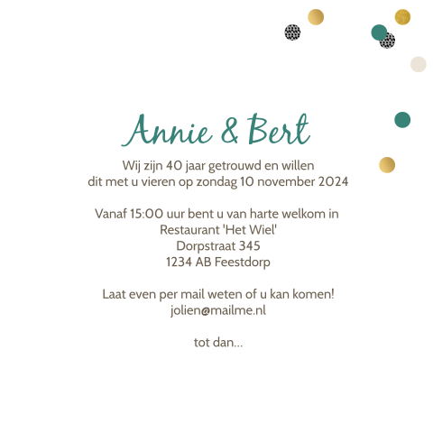 Kaart binnenkant