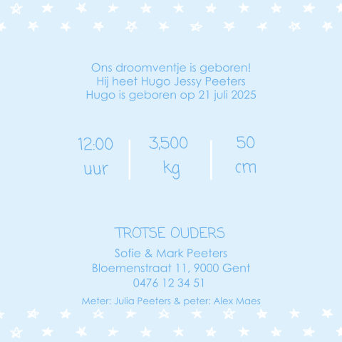 Kaart binnenkant