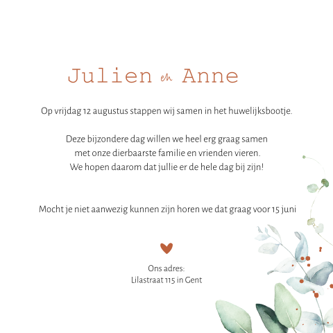 Kaart binnenkant