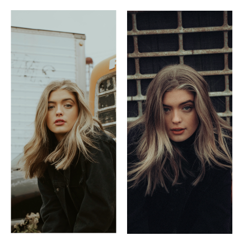 Zelf maken vormselkaart met twee foto's