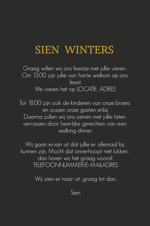 Kaart binnenkant