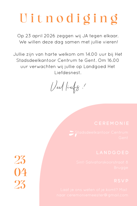 Kaart binnenkant