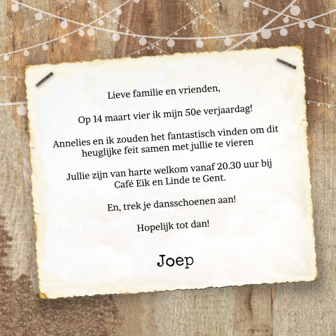 Kaart binnenkant