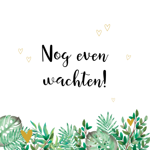 Botanische change the date kaart